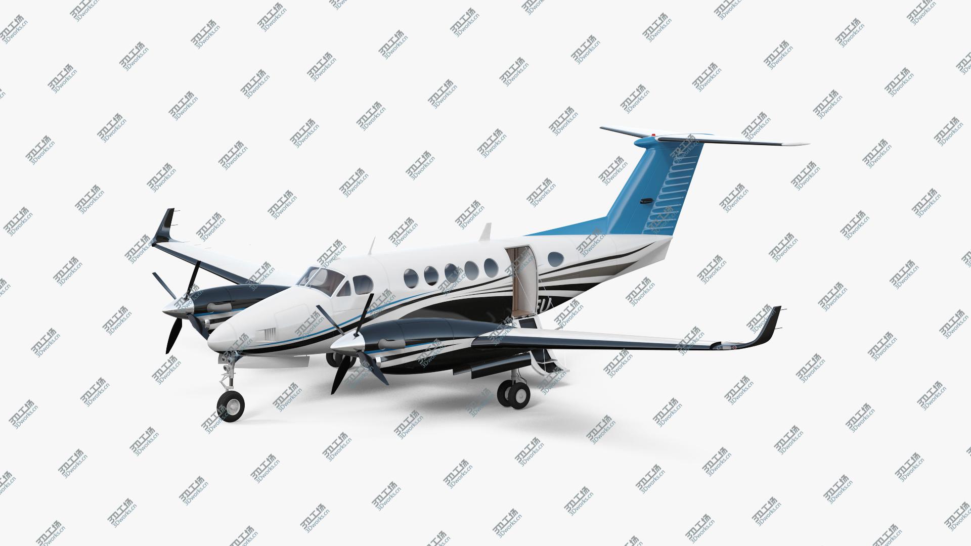 images/goods_img/20210319/Twin Turboprop Civil Utility Aircraft 3D model/2.jpg